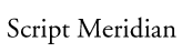 Script Meridian